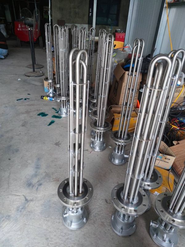30KW 不锈钢法兰式电加热器