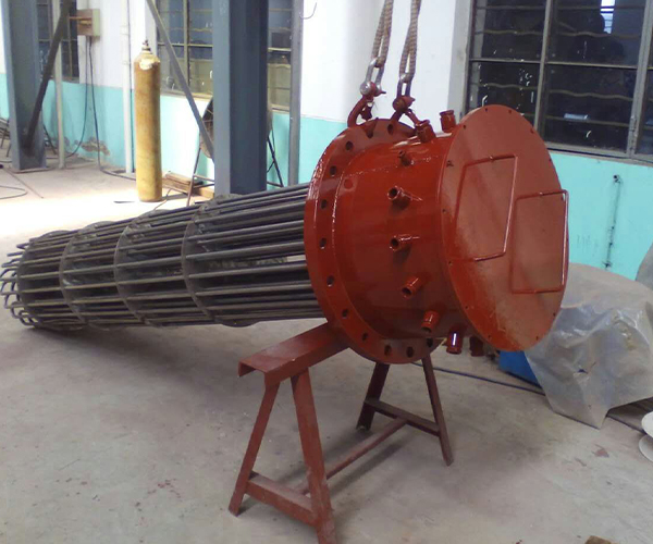 200KW油用法兰电加热器